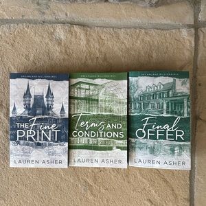 Full series of “Dreamland Billionaires” by Lauren Asher